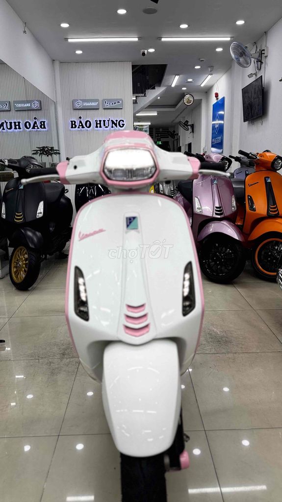 Vespa Sprint S125 Trắng hồng 1 chủ T8/2024. Mua bán Xe máy tại Quận Phú Nhuận Tp Hồ Chí Minh được đăng bởi VESPA  PIAGGIO BẢO HƯNG Vespa cũ trả góp  hình 12