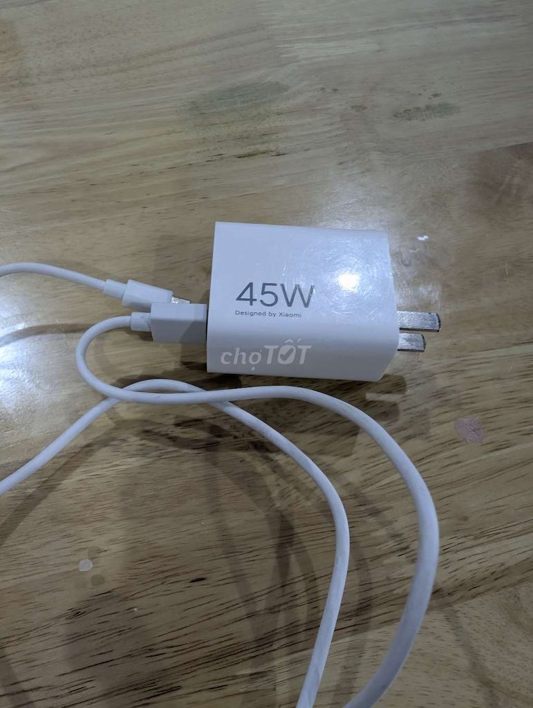 Sạc điện thoại Xiaomi 45W Trắng. Mua bán Phụ kiện (Màn hình, Chuột...) tại Thành phố Biên Hòa Đồng Nai được đăng bởi hung hình 1