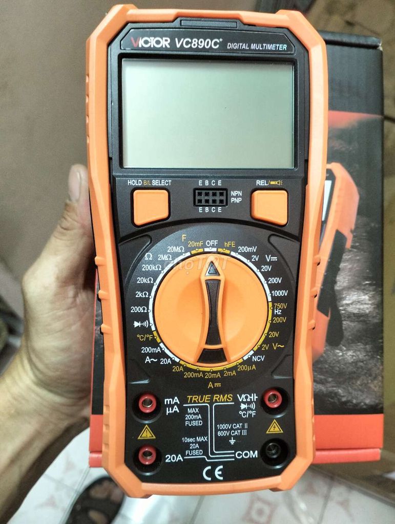 Đồng hồ vạn năng Victor VC-890C+. Mua bán Đồ chuyên dụng, Giống nuôi trồng tại Quận 1 Tp Hồ Chí Minh được đăng bởi Minh Luân hình 1