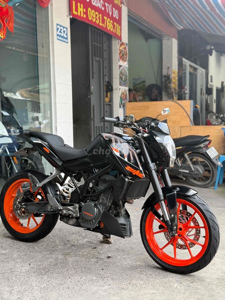 KTM Duke 200 2016 Đen 40.000 KM Biển 60 9 chủ