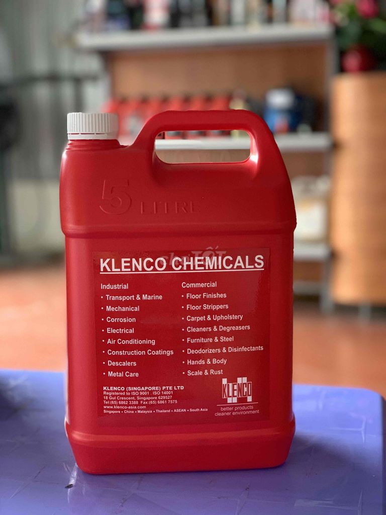 Hóa chất giặt thảm giặt ghế Klenco Action 170-S 5L. Mua bán Phụ tùng xe tại Thành phố Cà Mau Cà Mau được đăng bởi Phú Hào hình 1