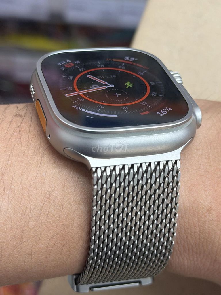 Apple Watch Ultra 1 Bạc 97-98%. Mua bán Thiết bị đeo thông minh tại Quận 6 Tp Hồ Chí Minh được đăng bởi Le quang thanh hình 1