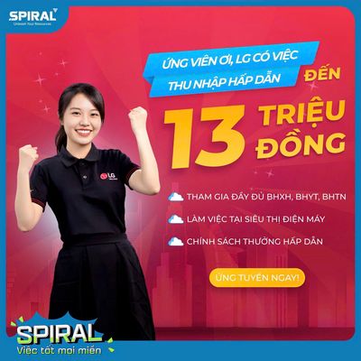 🌟[LG TUYỂN DỤNG] NHÂN VIÊN TƯ VẤN BÁN HÀNG🌟