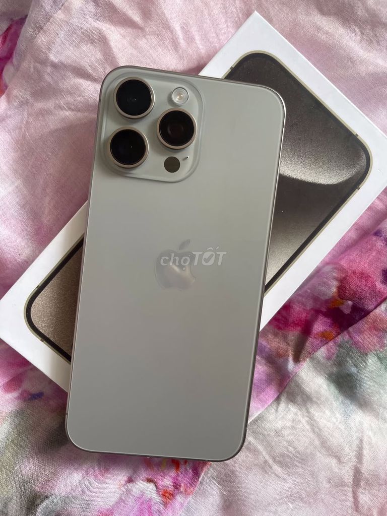 Apple iPhone 15 Pro Max 256GB Xám VN/A. Mua bán Điện thoại tại Quận 10 Tp Hồ Chí Minh được đăng bởi Hội Đồ Điện Tử hình 1