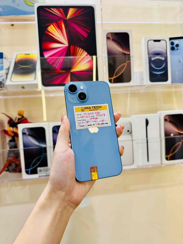 Apple iPhone 14 Lock 128GB Xanh Đã qua sử dụng. Mua bán Điện thoại tại Quận Ba Đình Hà Nội được đăng bởi Huy Trần hình 1