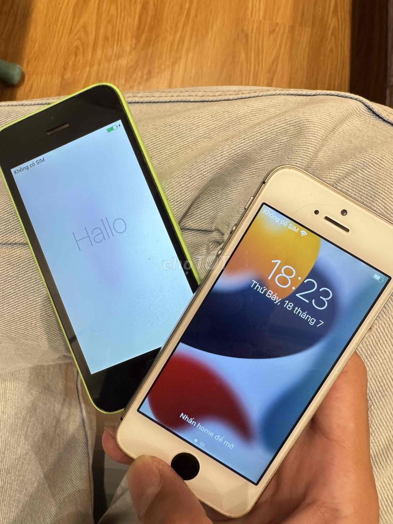 Apple iPhone 5SE + iphone 5C. Mua bán Điện thoại tại Thành phố Huế Thừa Thiên Huế được đăng bởi a hình 1