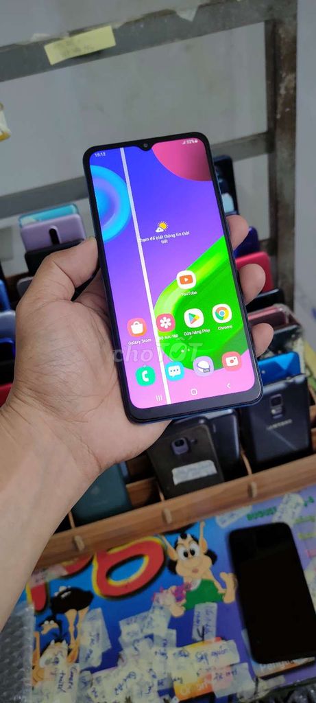 Samsung M02, 32gb, pin 5000, đẹp. Mua bán Điện thoại tại Quận Gò Vấp Tp Hồ Chí Minh được đăng bởi A LONG   nhận thanh toán THẺ TÍN DỤNG hình 4