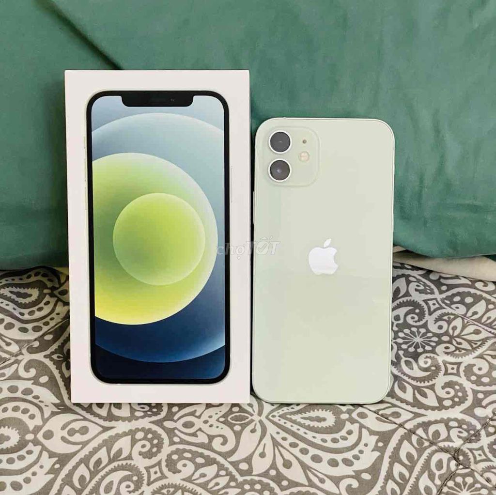 iPhone 12 128G Xanh Mint FULLBOX 99% BH APPLE 2023. Mua bán Điện thoại tại Quận 10 Tp Hồ Chí Minh được đăng bởi iStockHCM hình 1