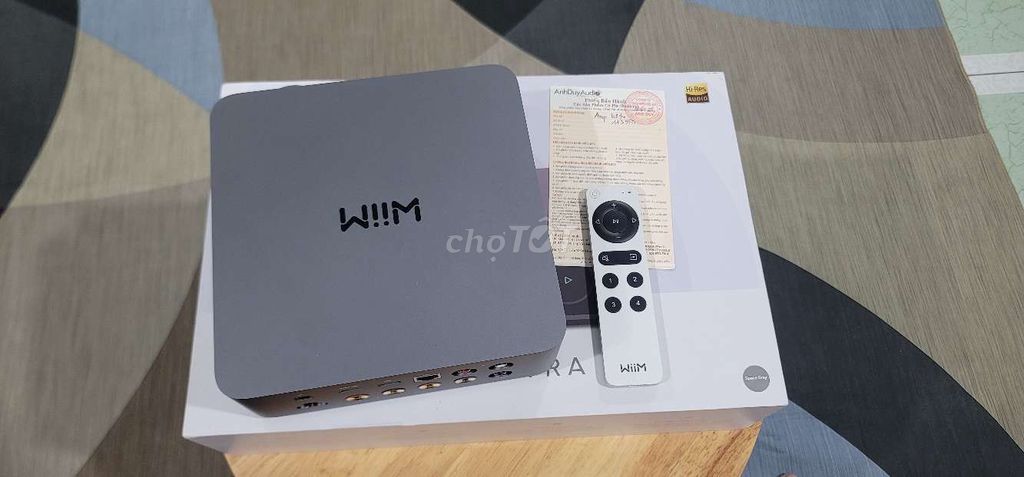 Music server WiiM Amp Ultra Xám. Mua bán Tivi, Âm thanh tại Quận Lê Chân Hải Phòng được đăng bởi Đỗ Đức Thọ hình 1