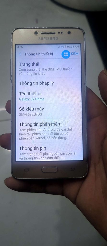 Samsung Galaxy J2 Prime Vàng. Mua bán Điện thoại tại Quận Bình Tân Tp Hồ Chí Minh được đăng bởi Ngoc hình 1