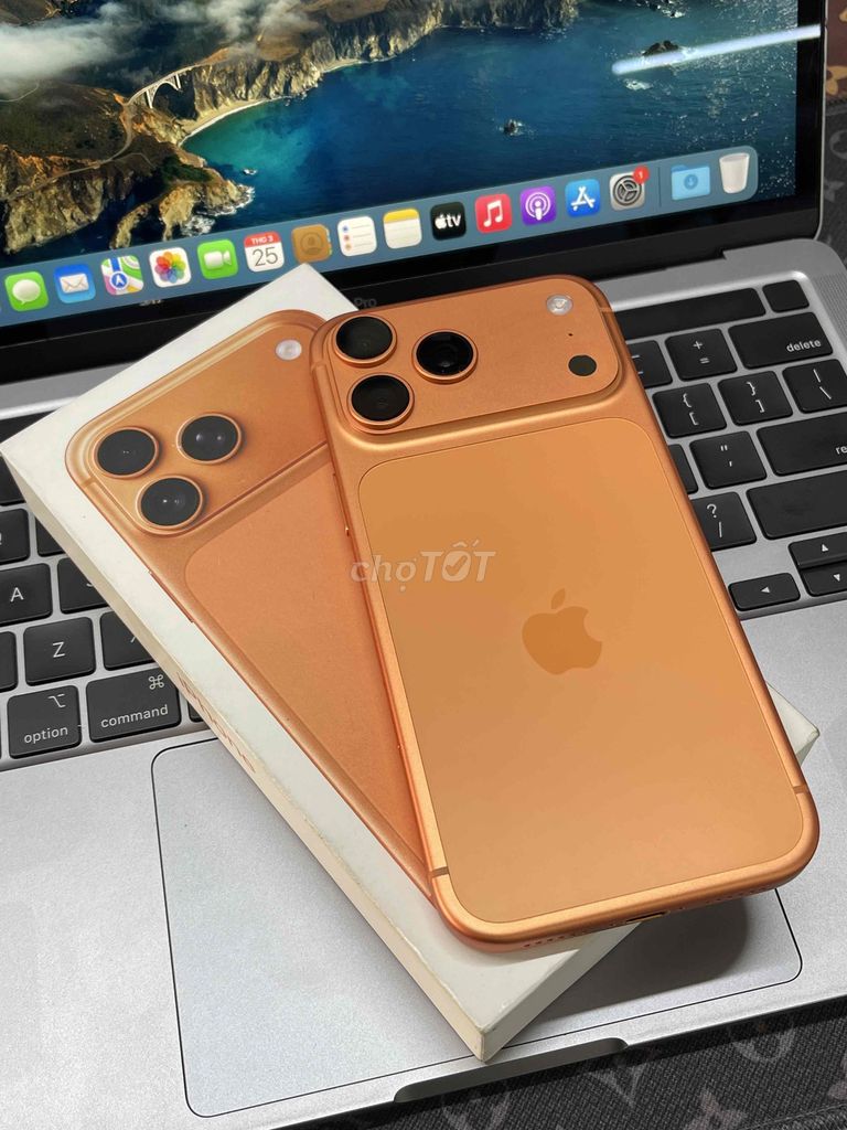 iPhone 17 Pro Max 256GB. MÁY ZIN ĐẸP NHƯ MỚI. Mua bán Điện thoại tại Thành phố Biên Hòa Đồng Nai được đăng bởi DT MOBILE BIÊN HOÀ hình 1