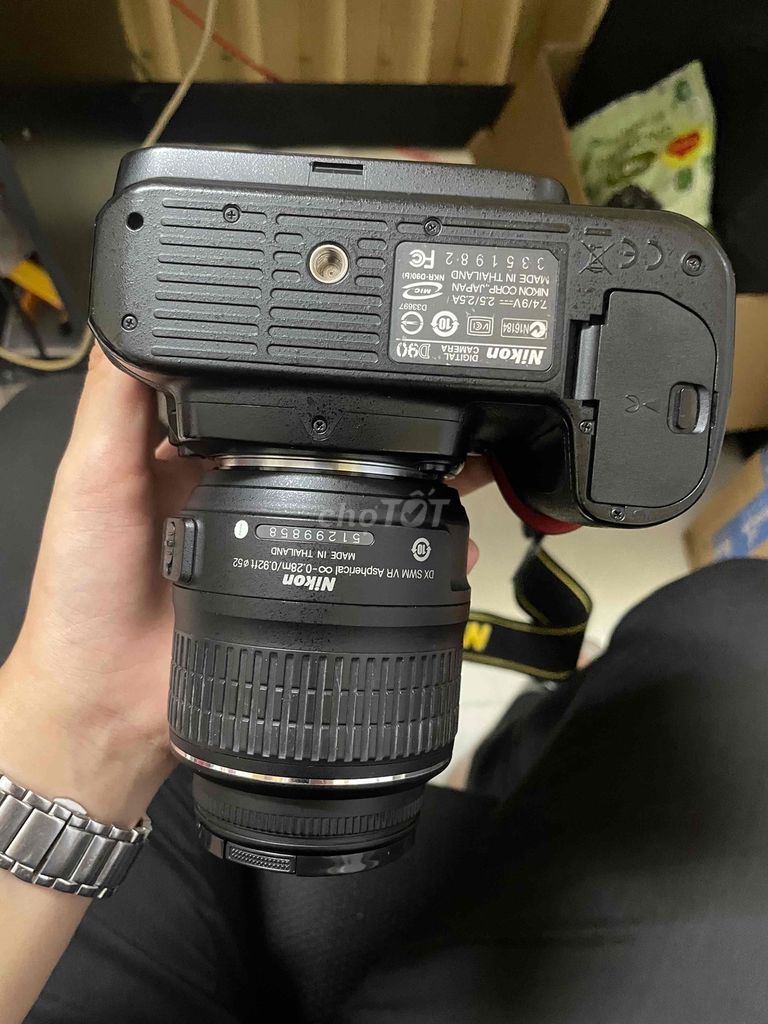 Máy ảnh Nikon D90 + kit. Mua bán Máy ảnh, Máy quay tại Quận Ninh Kiều Cần Thơ được đăng bởi Bùi Hồ Như Quỳnh hình 1