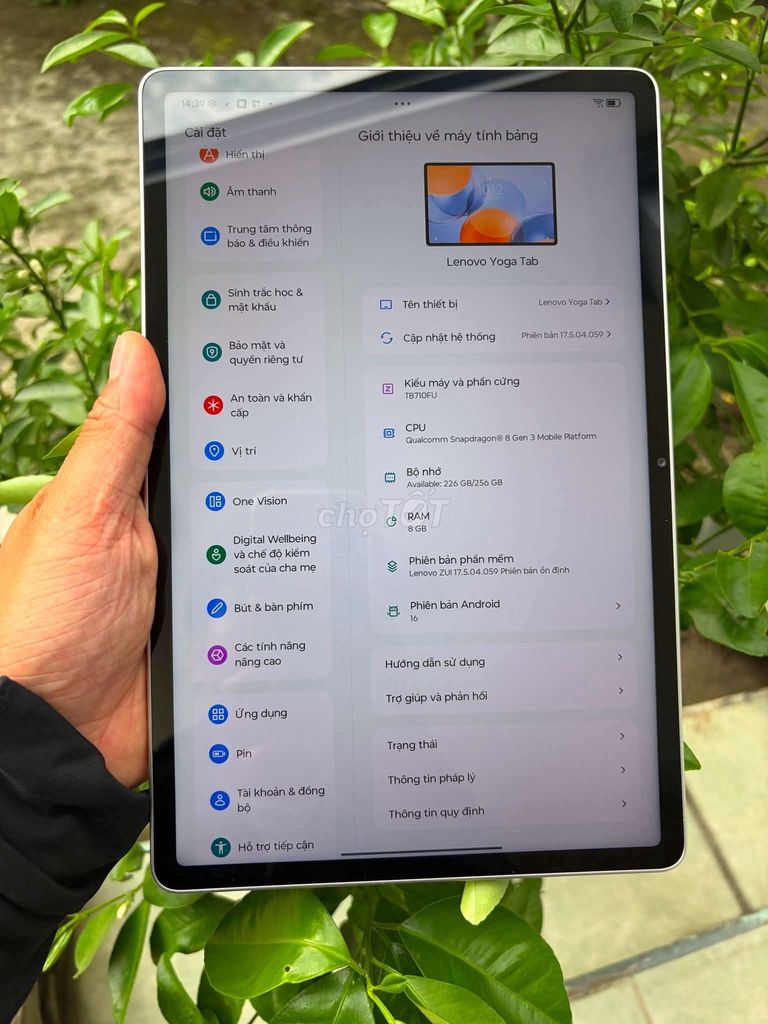 Lenovo GT Pro 2025 Bạc 8GB/256GB. Mua bán Máy tính bảng tại Quận 1 Tp Hồ Chí Minh được đăng bởi Hoàng Trọng Hiếu hình 1
