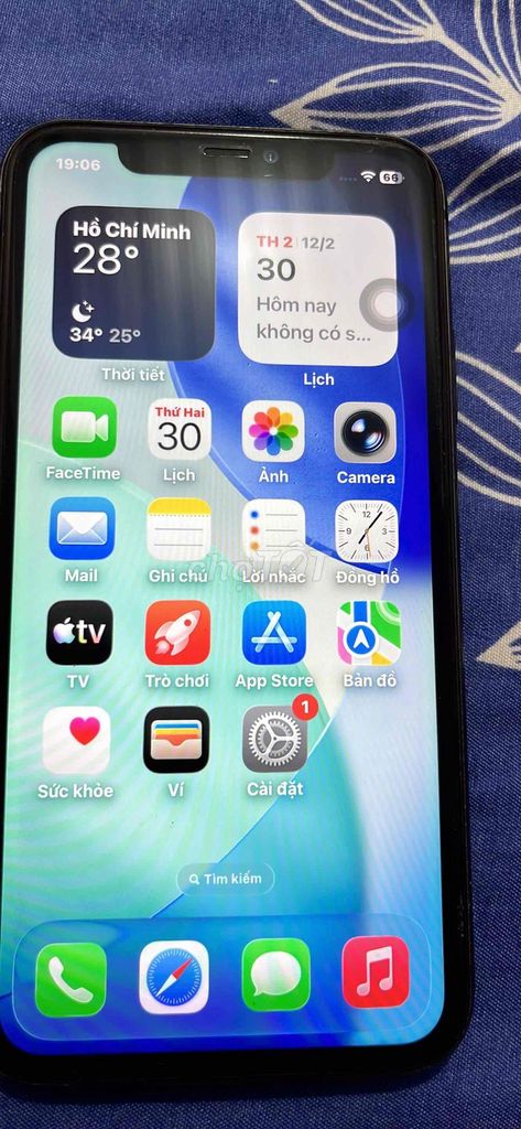 Apple iPhone 11 128GB Đen. Mua bán Điện thoại tại Huyện Gò Dầu Tây Ninh được đăng bởi Khánh hình 1