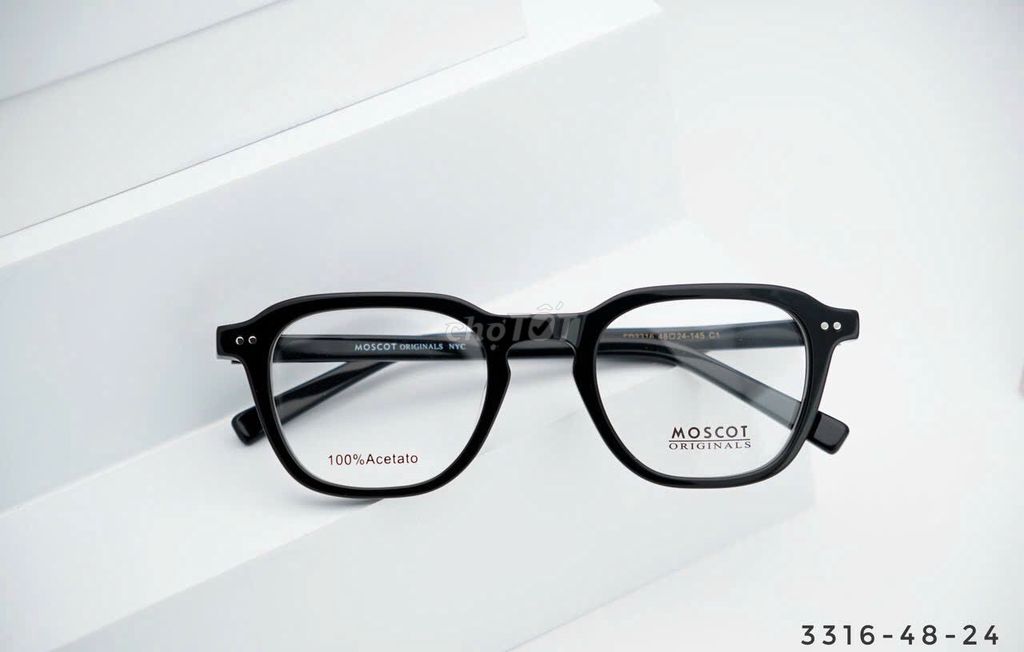 GỌNG KÍNH MOSCOT NYC (nhựa Đúc Acetate chắc chắn)