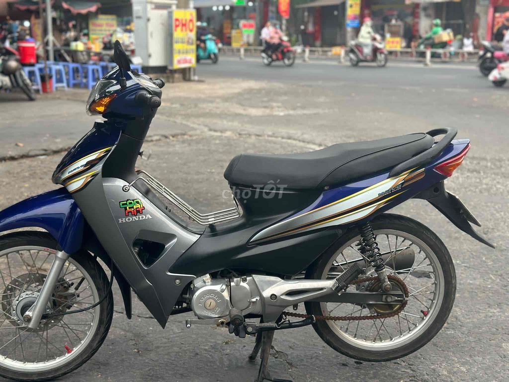 Honda Wave RS 100cc màu xanh Bạc SD49000km đẹp95%