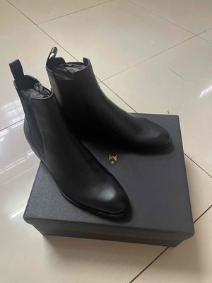 THE GENT WOLF CHELSEA BOOT - BLACK SIZE 42 ALL NEW