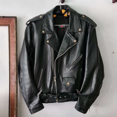 Áo khoác da thật - Biker Jacket. Mua bán Quần áo tại Quận 6 Tp Hồ Chí Minh được đăng bởi Thanh Trà