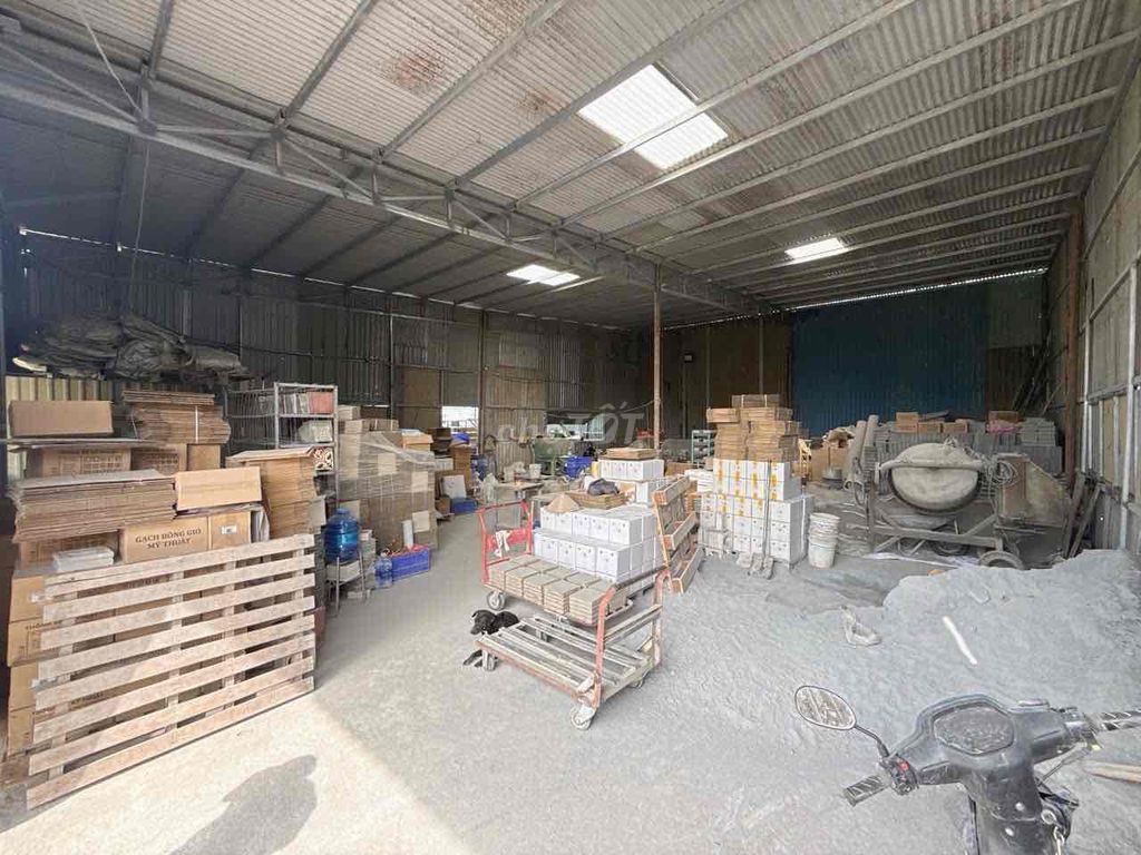 Cho Thuê Kho Xưởng (1,100m2, điện 3Fa) gần Quốc Lộ 1K, P.Biên Hoà