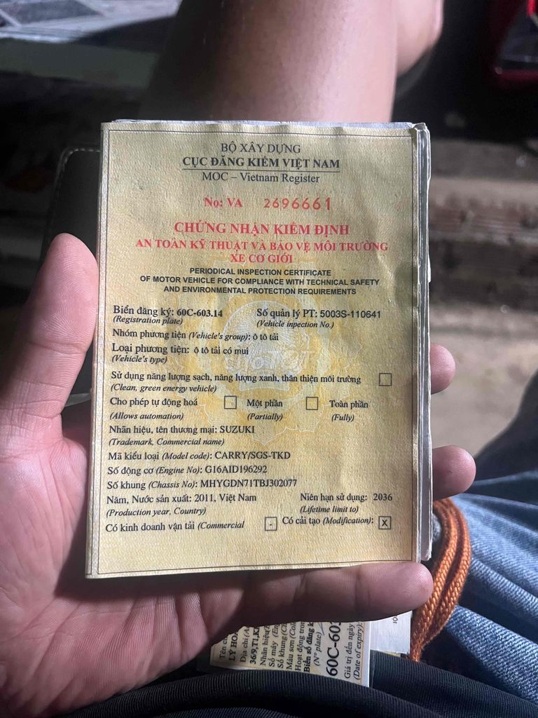 suzuki 2011 thùng 2m6. Mua bán Xe tải, xe ben tại Huyện Thống Nhất Đồng Nai được đăng bởi Châu vũ hình 2