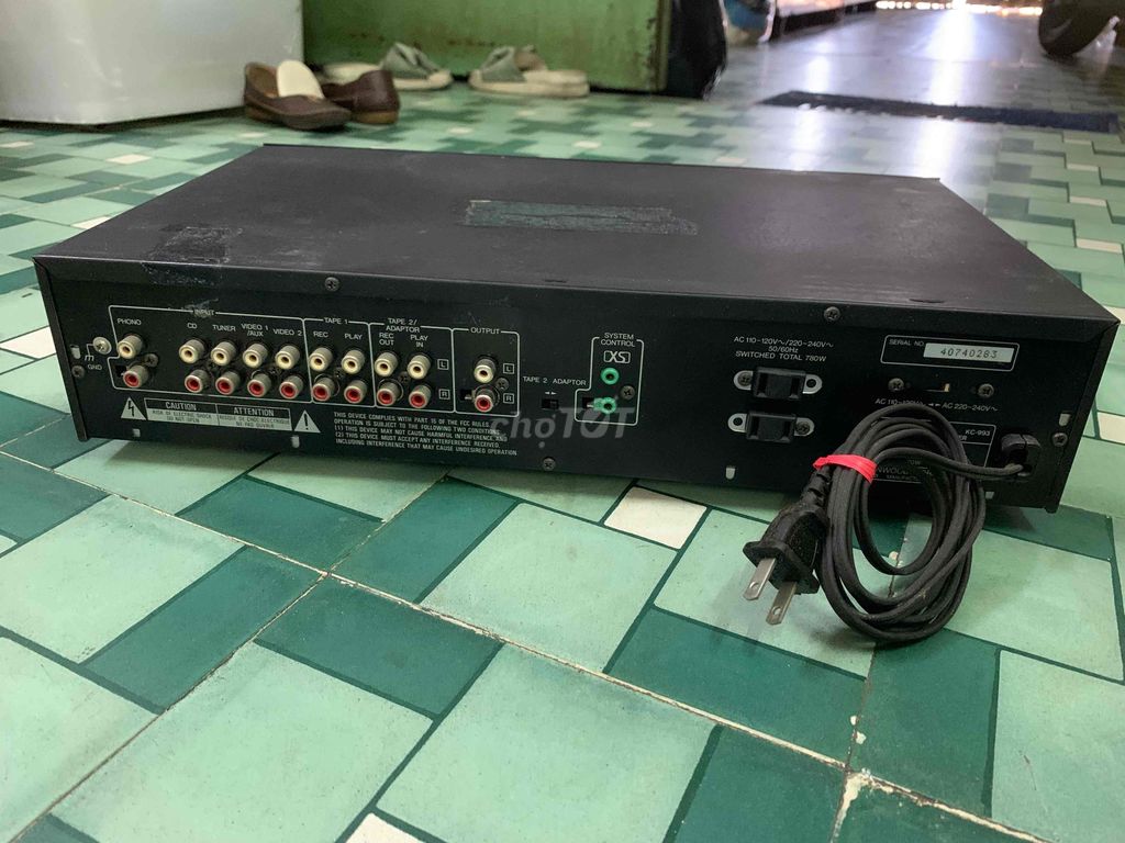 Bộ khuếch đại Kenwood KC-993 Đen. Mua bán Tivi, Âm thanh tại Quận 8 Tp Hồ Chí Minh được đăng bởi ThanhLinh hình 1