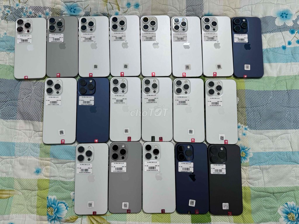 15 PRM 256 Quốc Tế 16 TR Zin all 99% . Có Trả Góp. Mua bán Điện thoại tại Thành phố Biên Hòa Đồng Nai được đăng bởi Công Quyền Apple hình 1