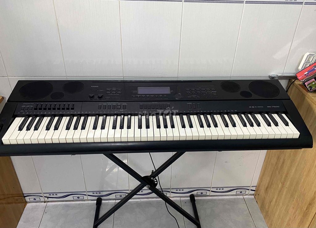 Đàn Organ Casio WK-7500 Đen. Mua bán Nhạc cụ tại Huyện Củ Chi Tp Hồ Chí Minh được đăng bởi Mai Thảo hình 1