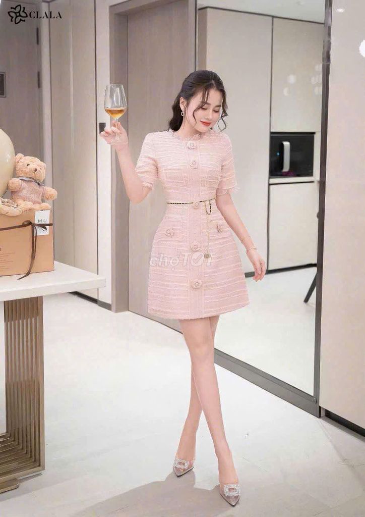 Váy dạ nguyên tag Size S giá 845k thanh lý 550k