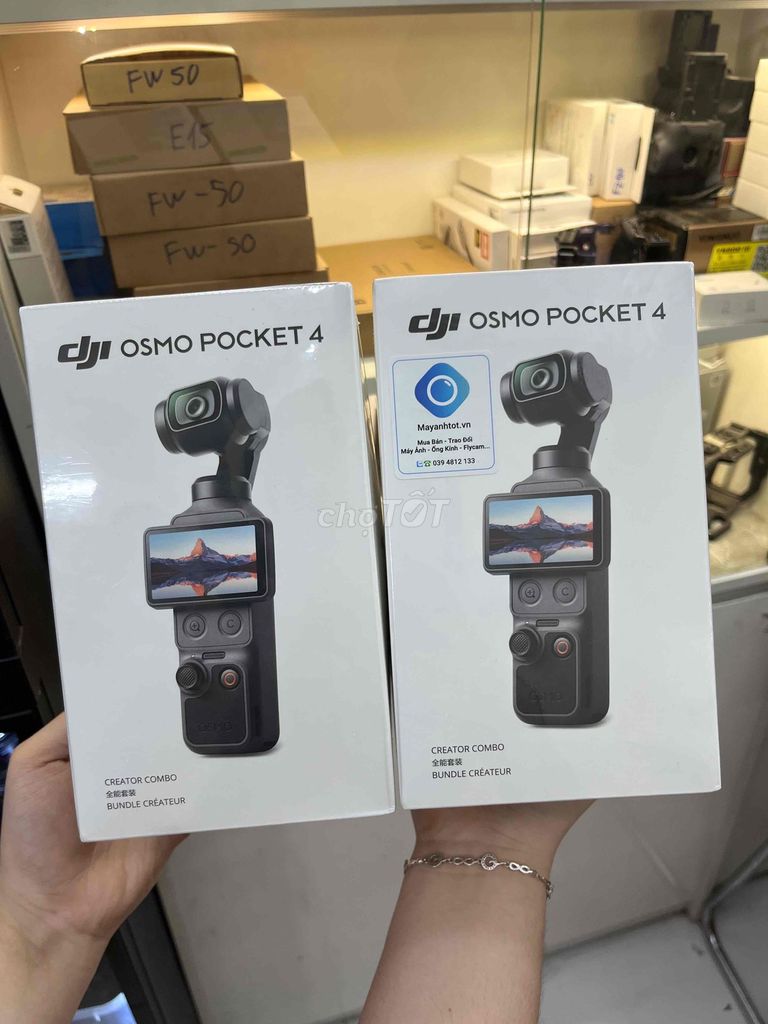 Camera hành trình DJI Osmo Pocket 4. Mua bán Máy ảnh, Máy quay tại Quận Hai Bà Trưng Hà Nội được đăng bởi Đặng Thị Thu Hoài hình 1