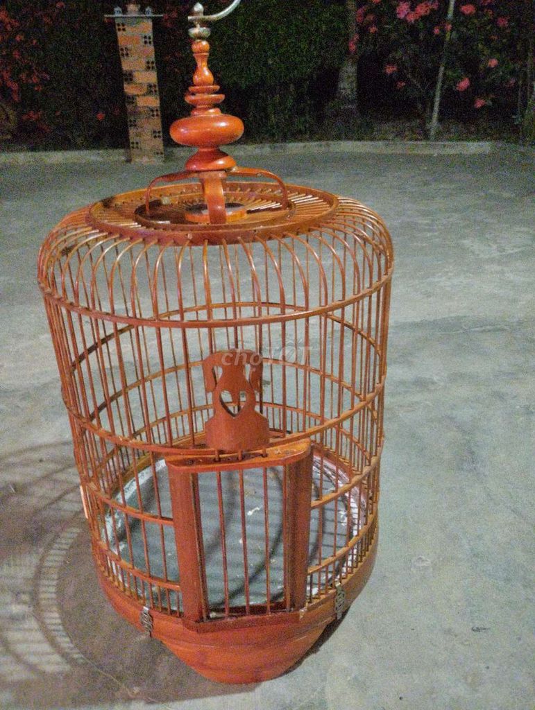 Lồng chim tre màu nâu cam. Mua bán Phụ kiện, Thức ăn, Dịch vụ tại Thành phố Rạch Giá Kiên Giang được đăng bởi Phi Hoang hình 1