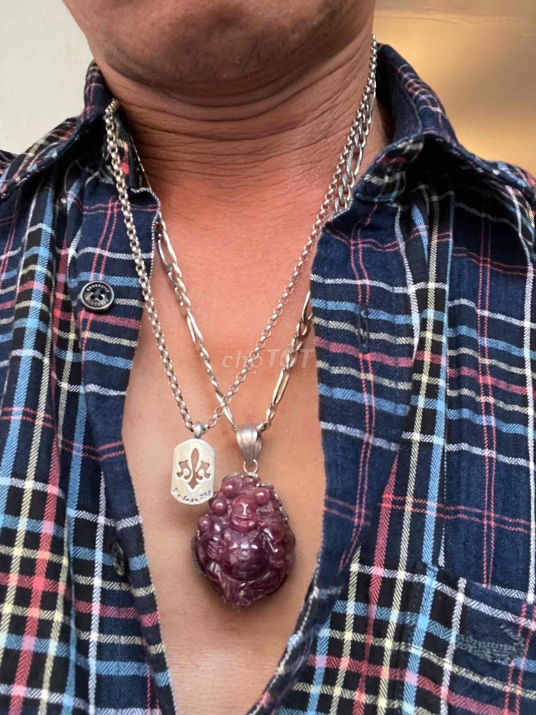 Dây chuyền Bạc Mẹ bồng con 🇮🇹🇮🇹🇮🇹55cm. Mua bán Phụ kiện thời trang khác tại Quận 10 Tp Hồ Chí Minh được đăng bởi Antique unique GIAO LƯU SƯU TẦM hình 1