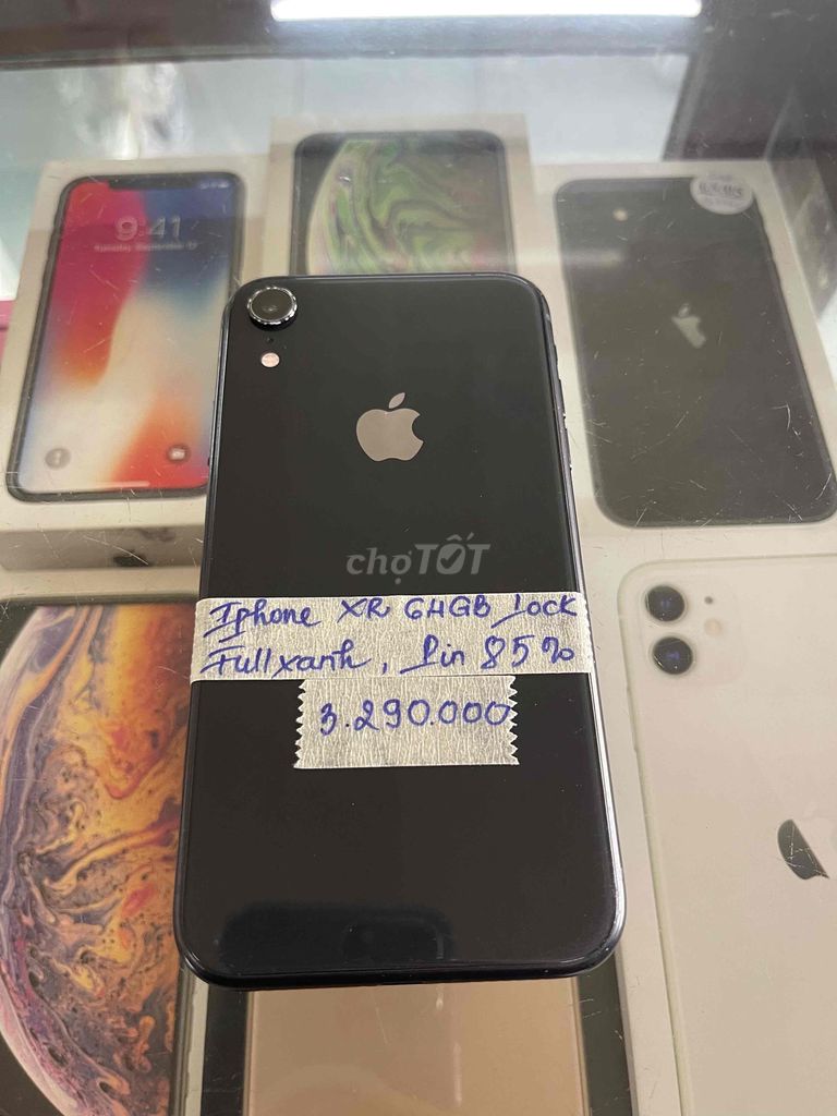 Iphone XR 64GB lock full xanh