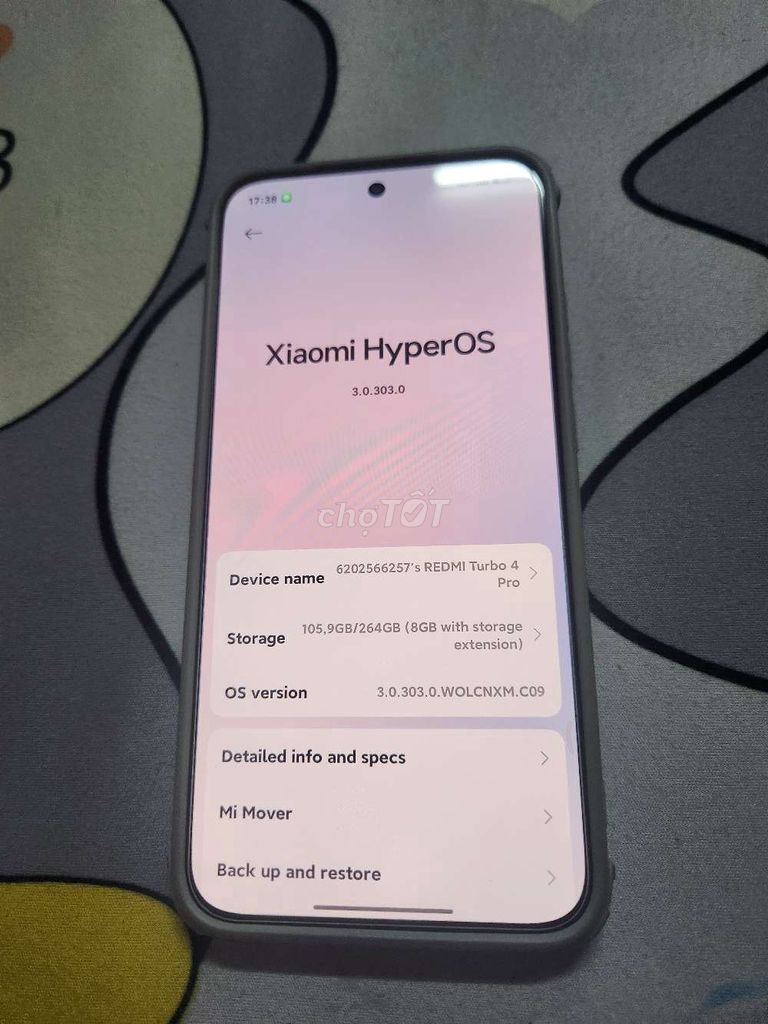Xiaomi Redmi Turbo 4 Pro 256GB Vàng. Mua bán Điện thoại tại Quận Tân Bình Tp Hồ Chí Minh được đăng bởi Huy Trần hình 1