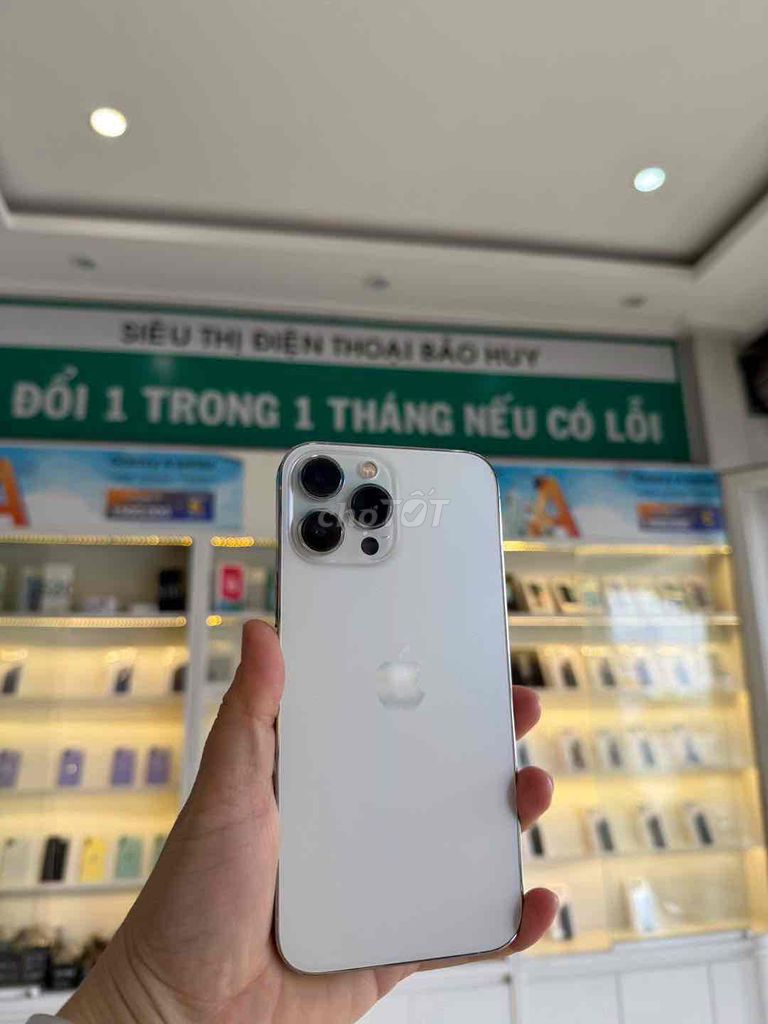 Apple iPhone 13 Pro Max 256GB Trắng Đã qua sử dụng. Mua bán Điện thoại tại Thành phố Bảo Lộc Lâm Đồng được đăng bởi Điện thoại Bảo Huy hình 1