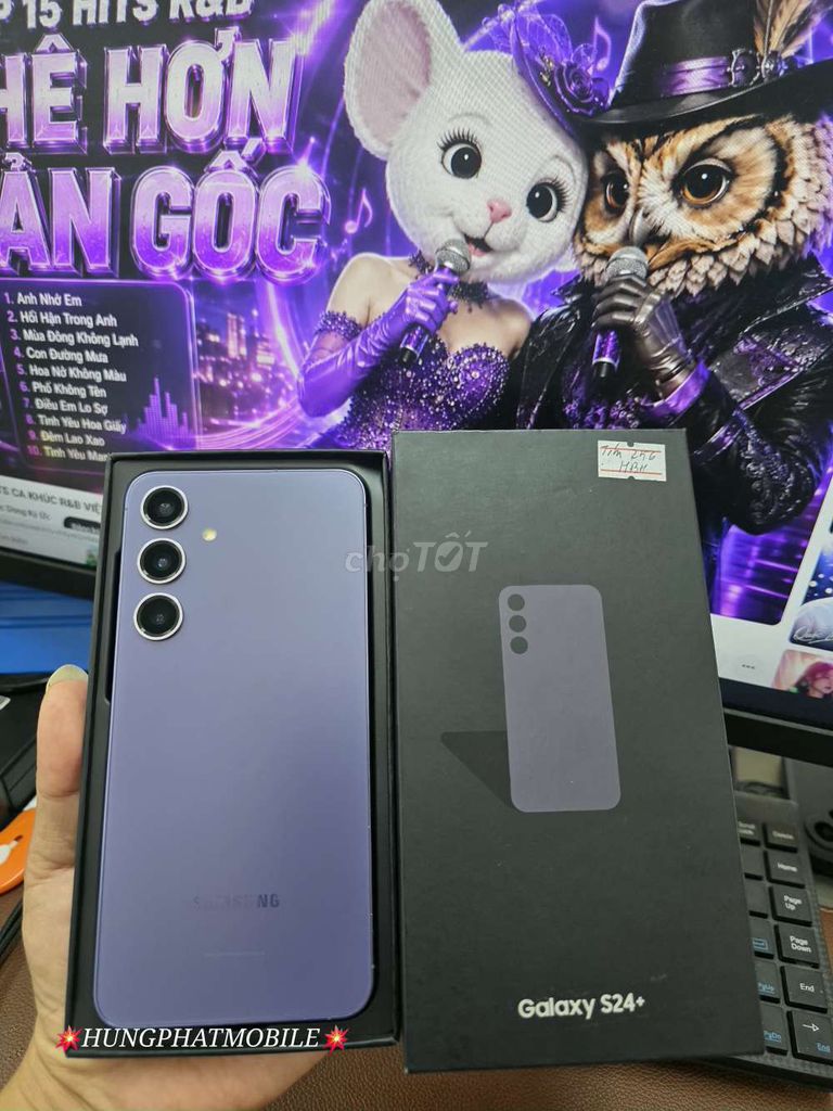 Samsung Galaxy S24 Plus 256G SSVN 2 SIM ZIN FULBOX. Mua bán Điện thoại tại Quận Đống Đa Hà Nội được đăng bởi HƯNG PHÁT Mobile hình 1