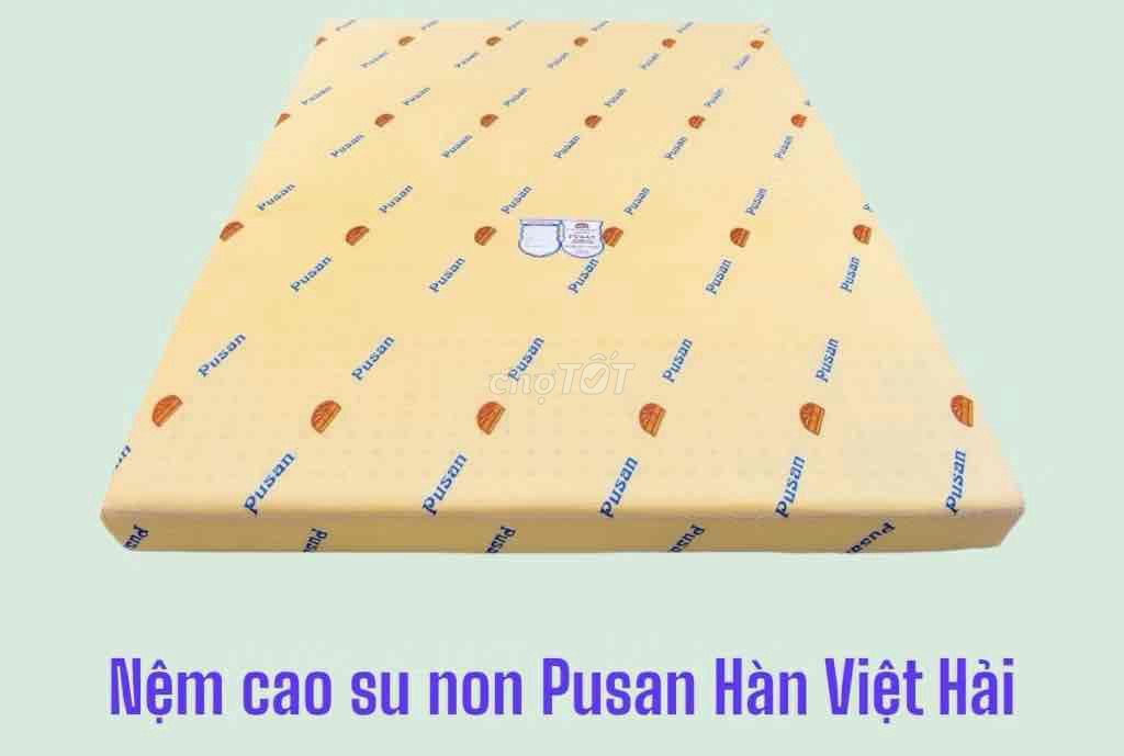 Nệm cao su non Pusan 1m6 đã sử dụng. Mua bán Giường, chăn ga gối nệm tại Quận Tân Phú Tp Hồ Chí Minh được đăng bởi Hạ Hạ hình 1