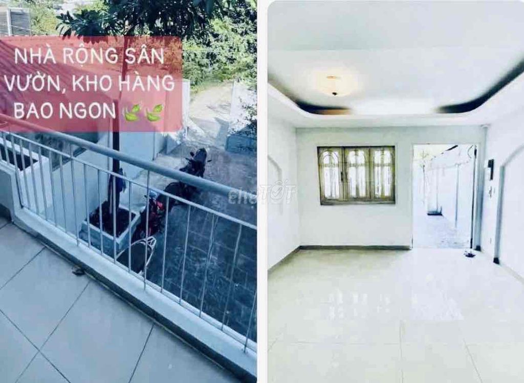 NHÀ RỘNG 6x 16m, KD SHOP KHO HÀNG,SÂN XE THOẢI MÁI, 1 TRỆT 1 LẦU OK