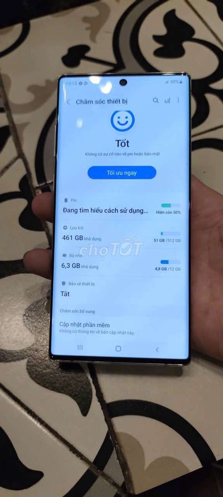 Samsung Note 10+ 512GB Trắng. Mua bán Điện thoại tại Thành phố Dĩ An Bình Dương được đăng bởi Điện thoại giá tốt hình 1