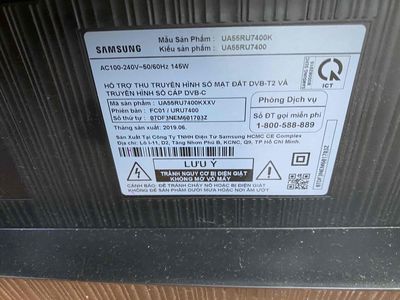 Bán Smart TV Samsung 55 inch 4k - SX:T6/2019. Mua bán Tivi, Âm thanh tại Quận Hoàng Mai Hà Nội được đăng bởi Tuyền