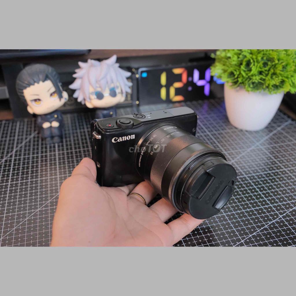 Máy ảnh Canon M10 Kit 15-45mm Đen hơi cũ. Mua bán Máy ảnh, Máy quay tại Huyện Thống Nhất Đồng Nai được đăng bởi Babybun hình 1