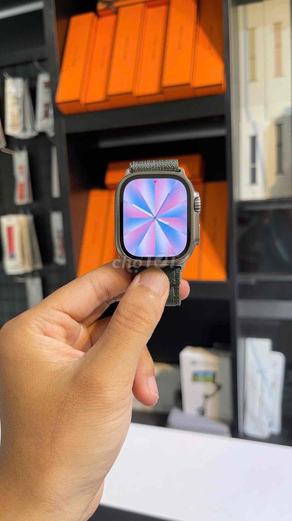 Apple Watch Ultra 1 LTE lla zin all pin 9x. Mua bán Thiết bị đeo thông minh tại Quận Thanh Xuân Hà Nội được đăng bởi Xuân Chính Apple hình 1