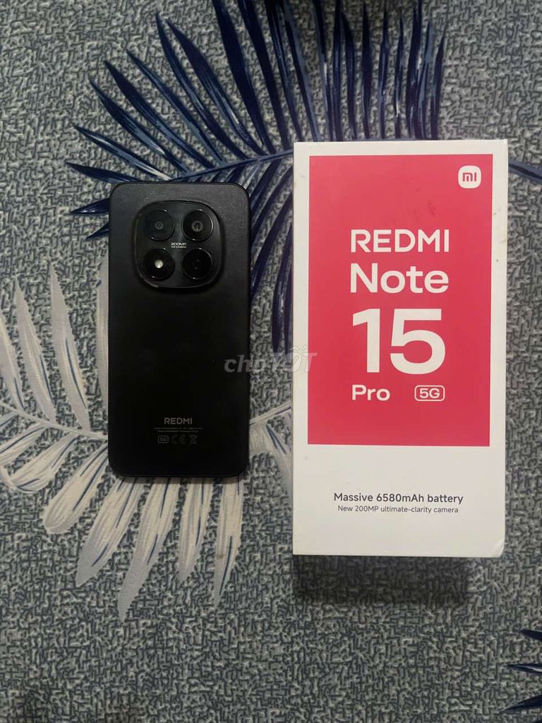 Xiaomi Redmi Note 15 Pro Đen. Mua bán Điện thoại tại Huyện Ia Grai Gia Lai được đăng bởi Việt Cường hình 1