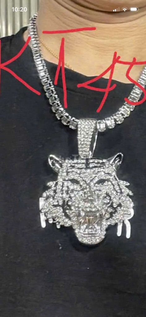 Dây chuyền nam Inox, Đá 45cm. Mua bán Phụ kiện thời trang khác tại Quận Tân Phú Tp Hồ Chí Minh được đăng bởi An hình 1