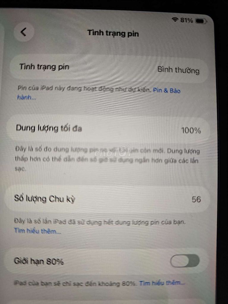 Apple iPad Mini 7 128GB Đã sử dụng. Mua bán Máy tính bảng tại Thành phố Thái Bình Thái Bình được đăng bởi THÁI VĂN BÌNH hình 1