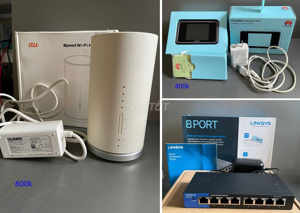 Bộ phát wifi 4G, switch, router wifi hàng Nhật. Mua bán Phụ kiện (Màn hình, Chuột...) tại Quận Hà Đông Hà Nội được đăng bởi Toàn hình 1