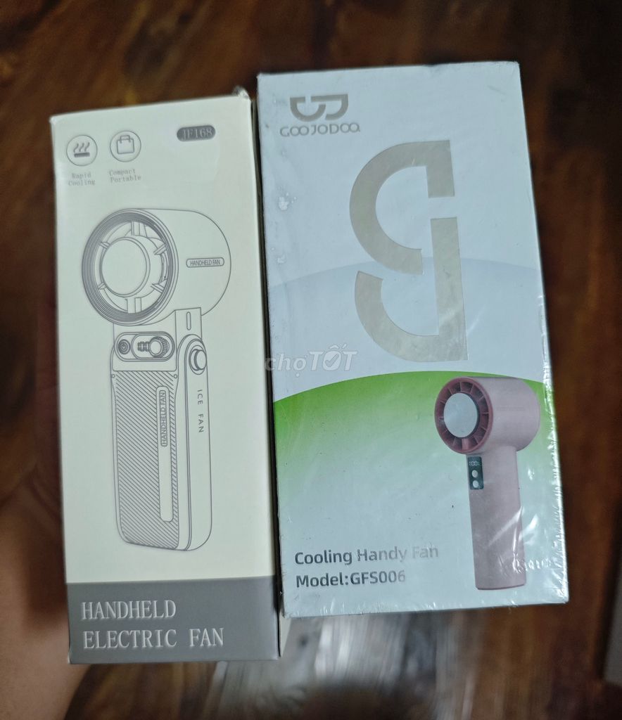 2c Quạt cầm tay GOOJODOQ GFS006 ,JF168 mới fullbox. Mua bán Quạt tại Quận Ba Đình Hà Nội được đăng bởi Tuấn Anh hình 1