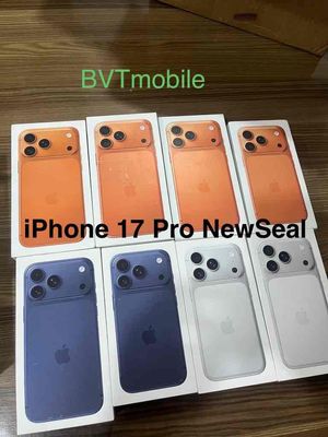 iPhone 17 Pro 256GB - 1TB NewSeal Đủ Màu | Quốc Tế