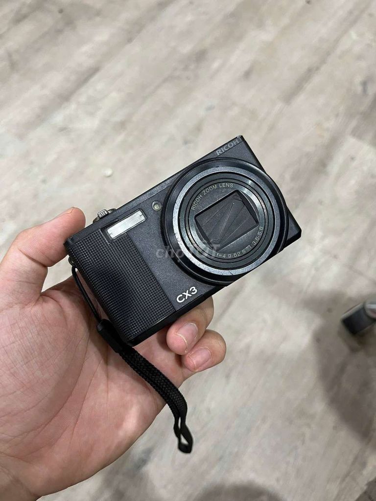 Máy ảnh Ricoh CX3 Đen Đã sử dụng. Mua bán Máy ảnh, Máy quay tại Quận Hoàng Mai Hà Nội được đăng bởi trần xuân lương hình 1