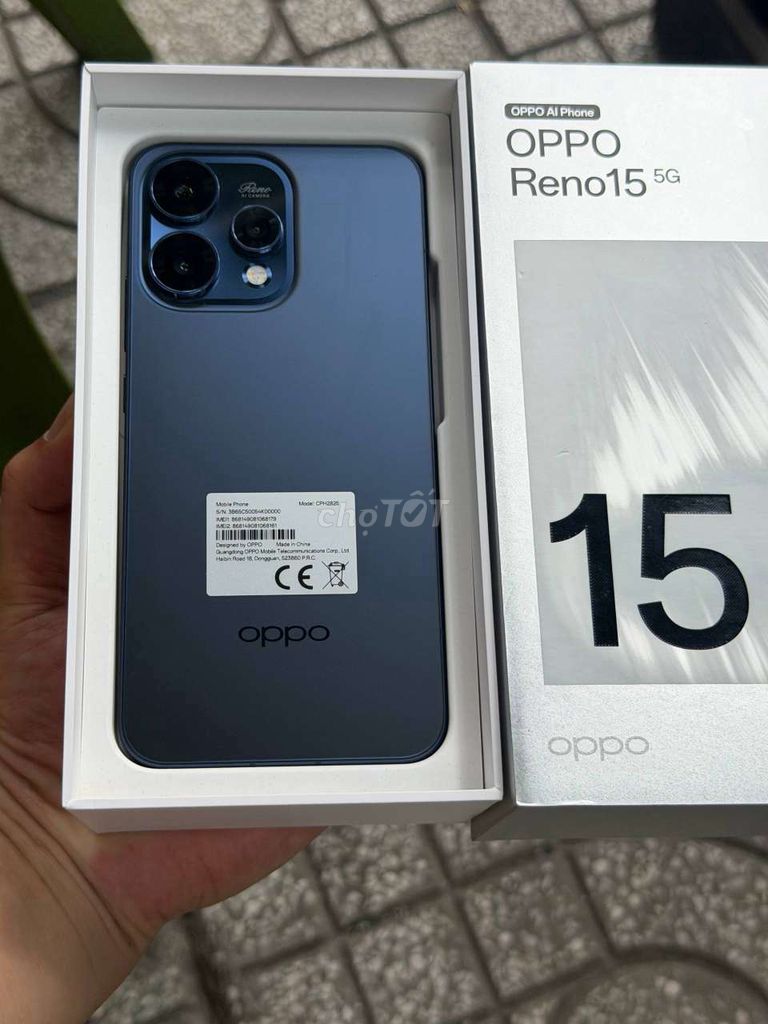 Oppo Reno 15 5G 256GB VN BH15.01.2027 Reno15. Mua bán Điện thoại tại Quận Tân Phú Tp Hồ Chí Minh được đăng bởi LUCKY SHOP hình 1