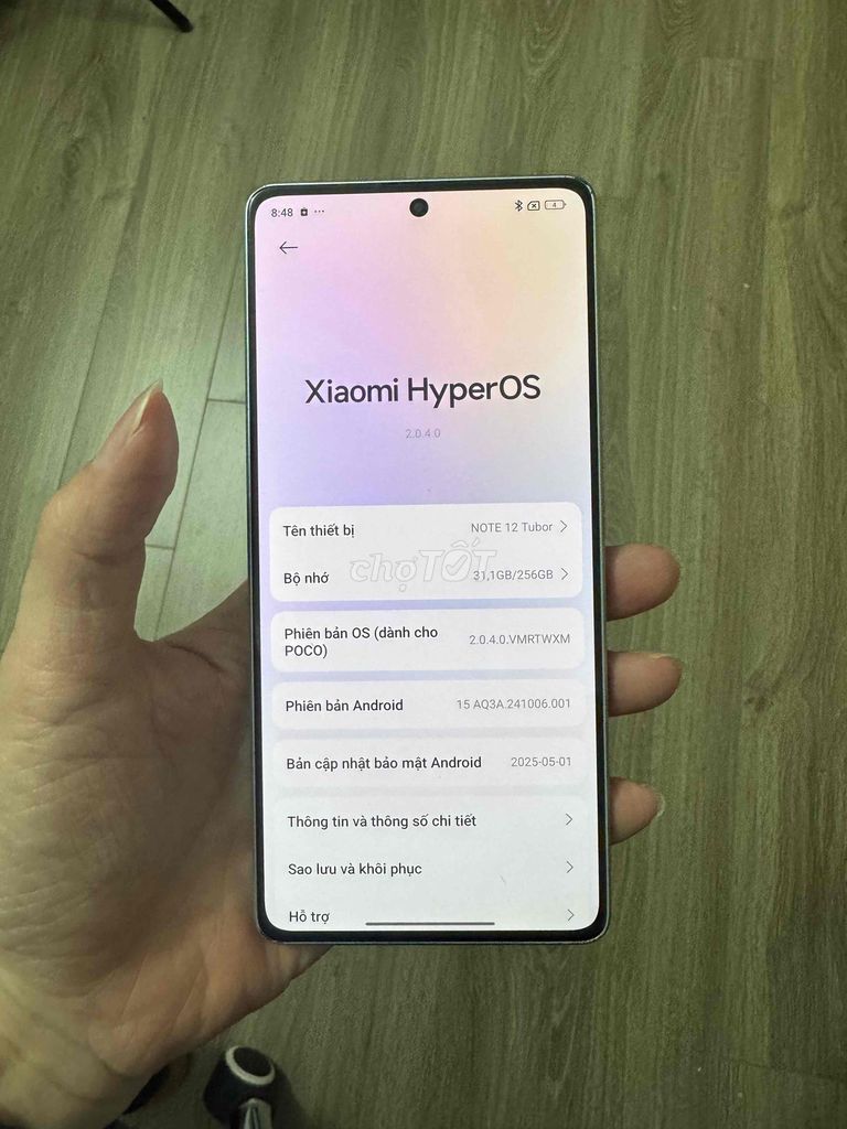 Xiaomi Note 12 Turbo 256GB Xanh. Mua bán Điện thoại tại Huyện Đông Anh Hà Nội được đăng bởi Huy Ân hình 1